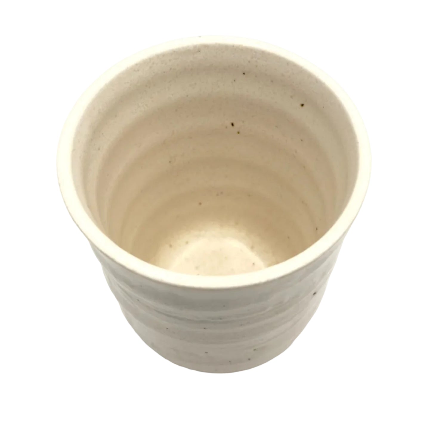 Helle Japanische Keramik-Teetasse – Zeitlose Natürlichkeit in traditionellem Design