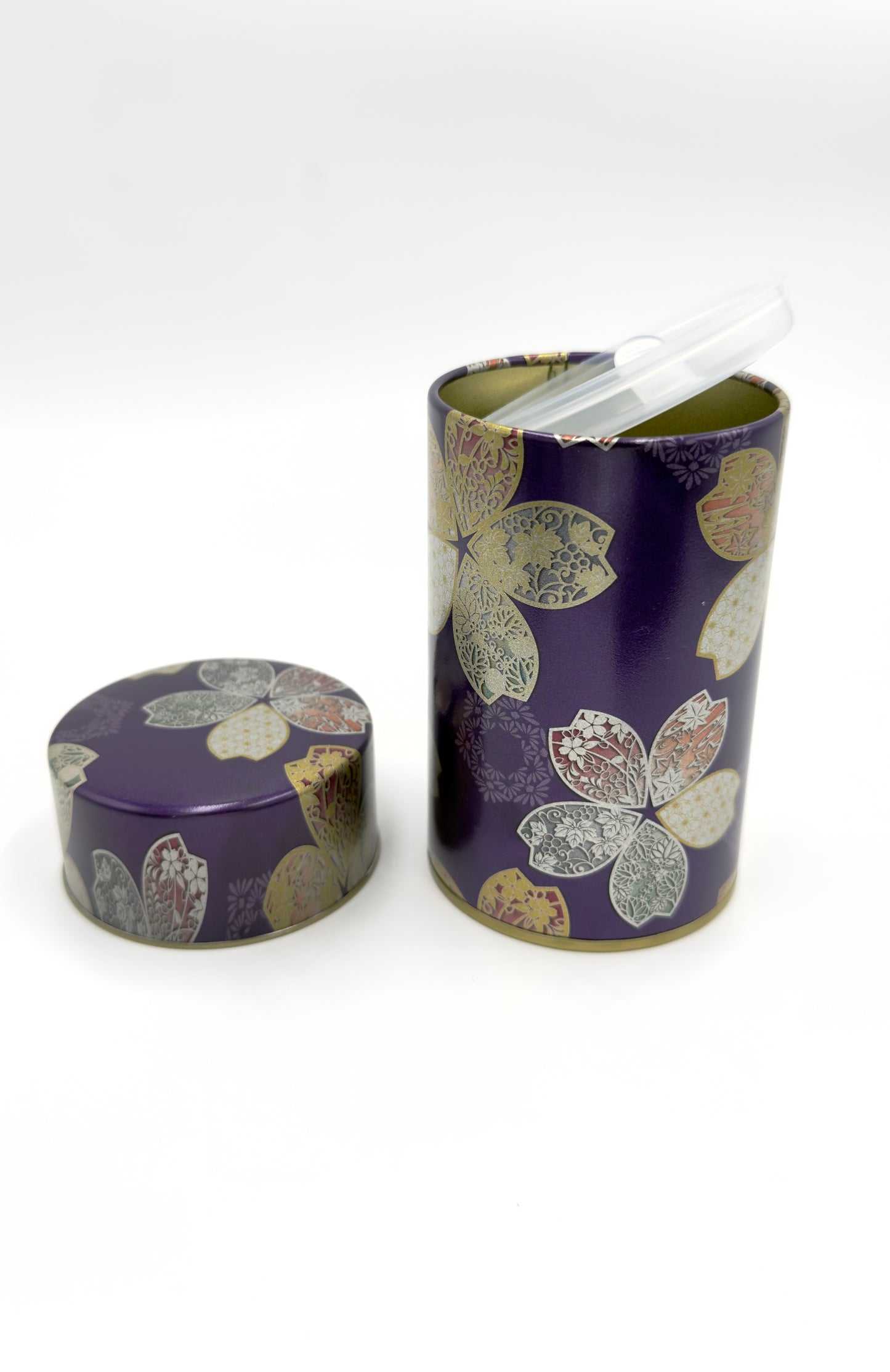 Boîte à thé japonaise à motif floral – 250 g