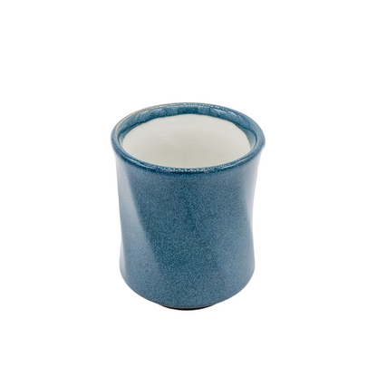 Japanische Keramik-Teetasse „Aoi“